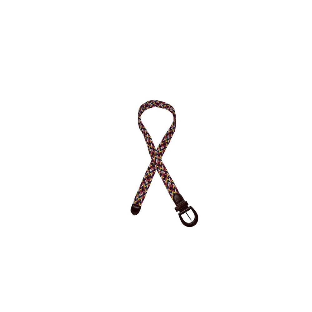 Macy’s Multicoloured Braided Textile Belt - Girl’s Size 12